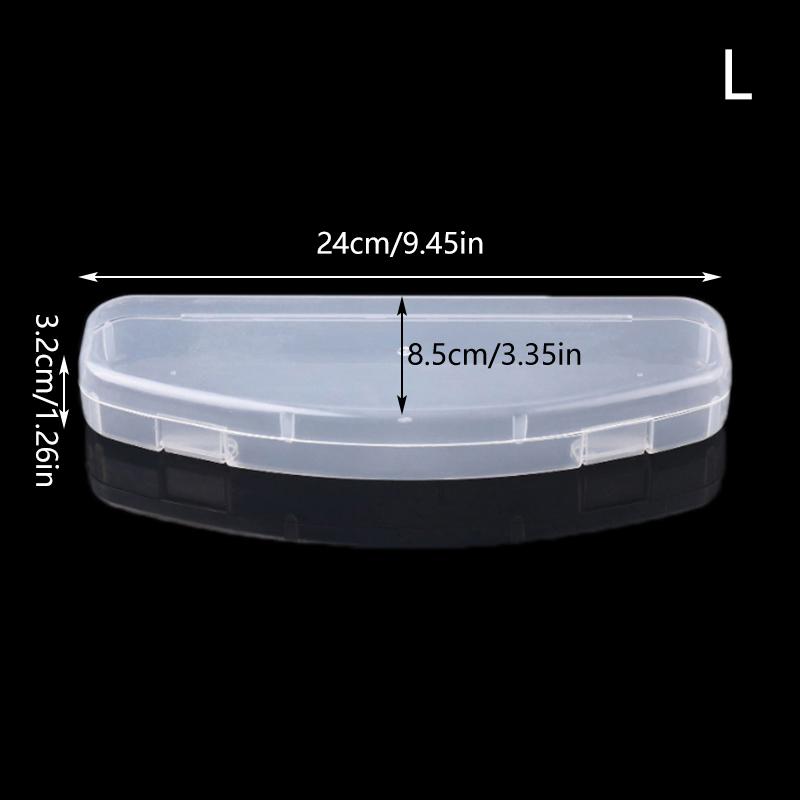 

Прозрачный пластиковый ящик для хранения, ящик для хранения детских нагрудников, держатель электроинструментов, переносной футляр для посуды, хранение ювелирных изделий L