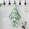 35X75Cm Streifen Saugfähig Schnelltrocknend Badetuch Weich Erwachsene Gesichts-Handtücher Korallenfleece Badezimmer Schwimmen Badetücher