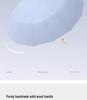 16-Rib Women’s Umbrella: Dual Use for Sun & Rain, UV Protective, Reinforced & Thickened for Enhanced Sunshade