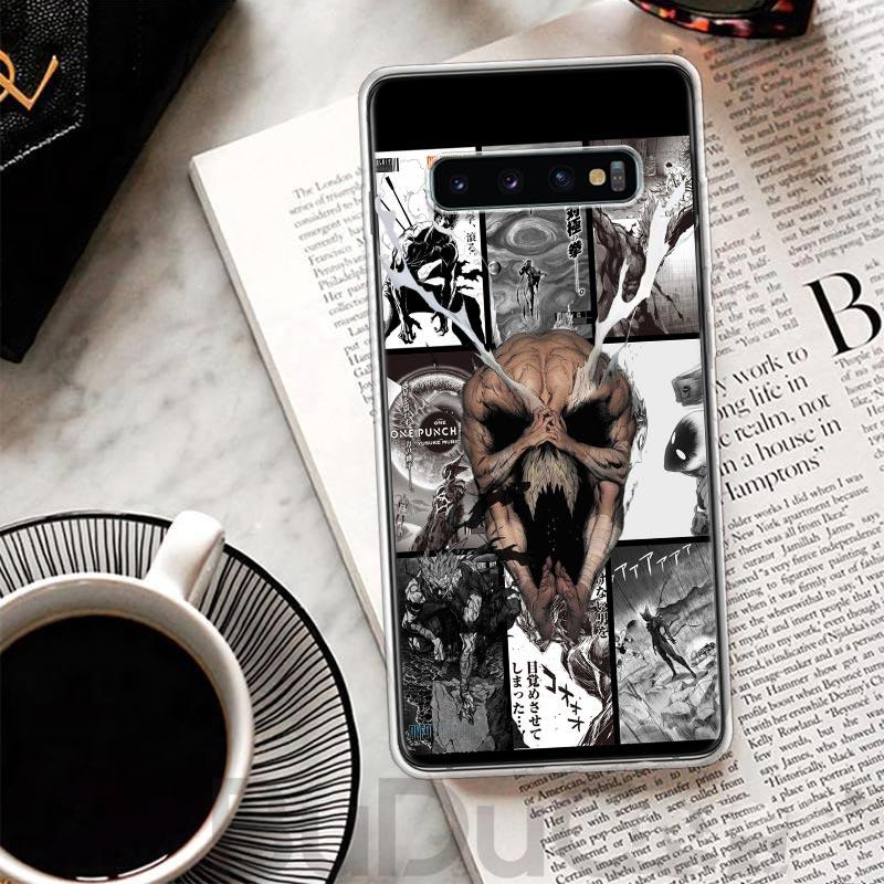 One P-Punch-Man Garou Cover For Samsung Galaxy S8 S9 Plus S10 Lite Note 8 9 10 Pro 20 Ultra S7 Edge M11 M21 M32 M51 Print Coque
