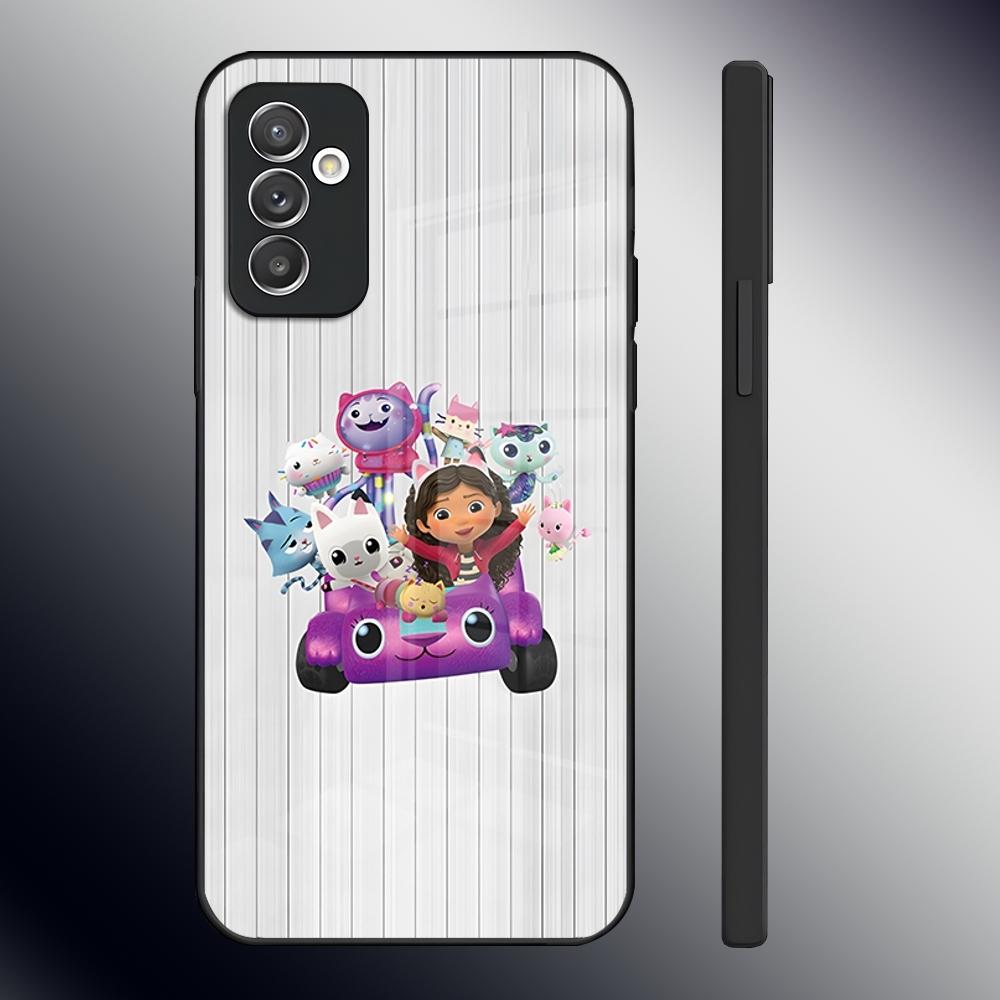 

G-Gabbys Dollhouse Cute Phone Case For Samsung S24 Ultra S23 S22 S20 Fe S21 Plus A54 A34 A24 A53 A13 A16 Glass Back Cover Samsung s23plus