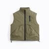 Warme Baumwollweste mit mehreren Taschen für Kinder für Outdoor-Sportarten - Herbst-/Winterstil für Jungen & Mädchen