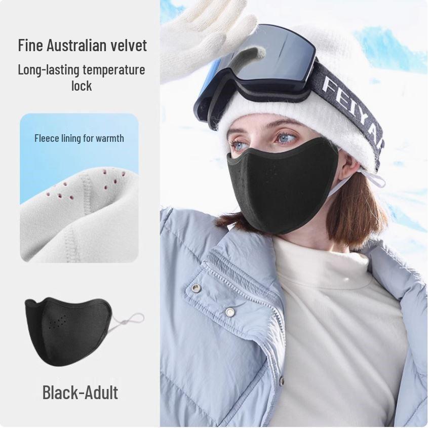 New Arrival: Breathable, Washable Warm Face Mask for Autumn/Winter Cycling
