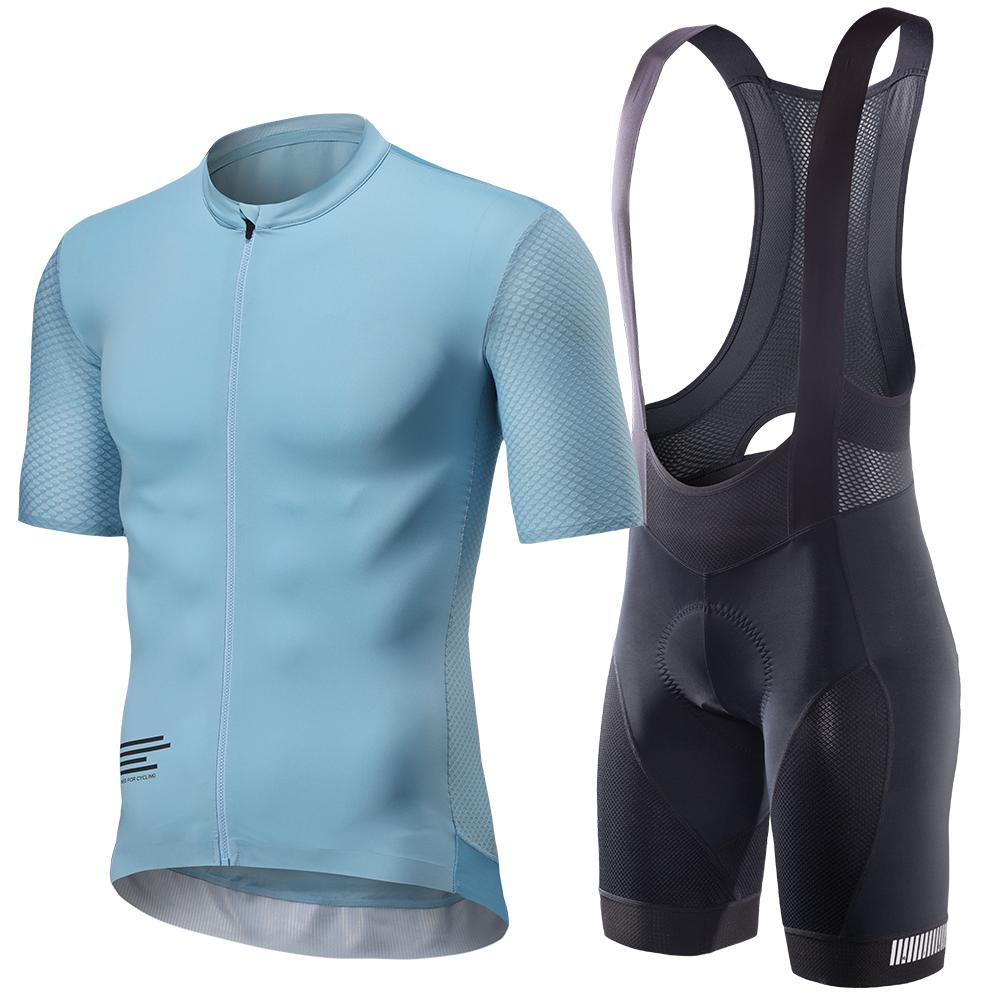 2026 Summer Breathable Cycling Suit Set Men's Jersey Sets MTB Mountain Bike Ciclismo Bicycle Clothing Cycling Bib Shorts Quick Dry Motorcycle Wear