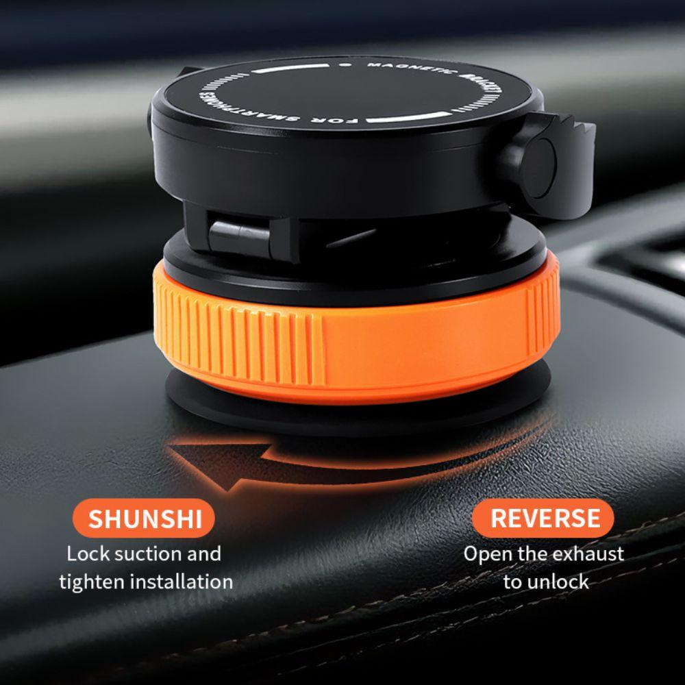 Vacuum Suction Cup Phone Mount Foldable Adsorption Bracket  Smooth Surface