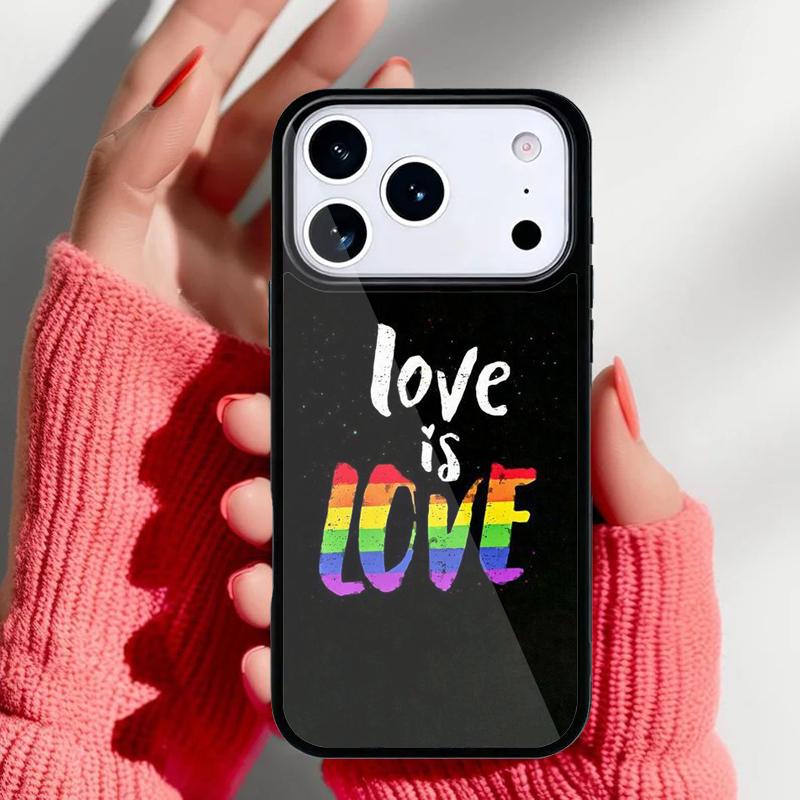 LGBT Gay Pride Lesbian Phone Case for iPhone 17 16 15 14 13 Pro Max Back Cover for 12 11 Pro Coque