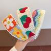 Colorful Knitted Kids Headband Crochet Children Hair Band Sweet Wide Hair Hoop  Travel