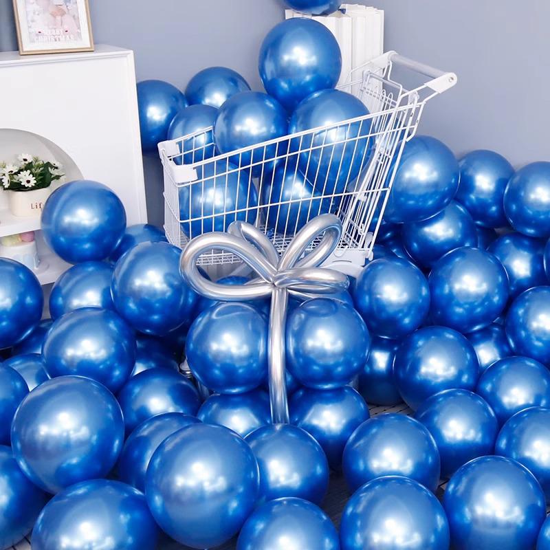 Metallic Silver & Purple Sequin Balloons for Events & Celebrations