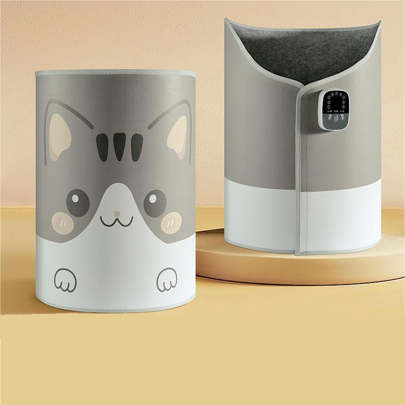 Зимняя электрическая теплая подставка для ног, интеллектуальная бесшумная настольная греющая подставка, комфортный обогрев для офиса и дома, грелка для ног.