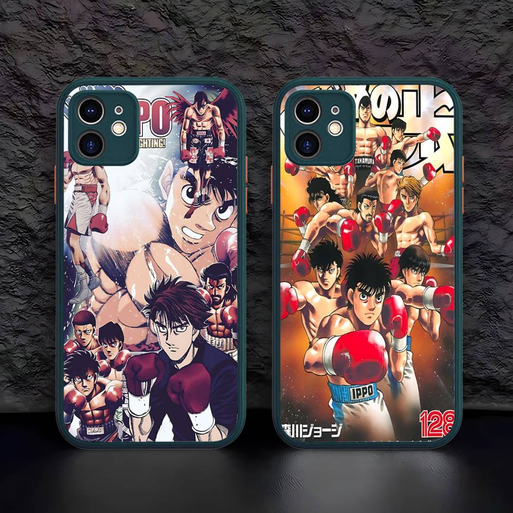 Anime H-Hajime N-No I-Ippo Phone Case For IPhone 16e 16 15 14 13 12 11 Pro Max X XS Max Plus Matte Clear