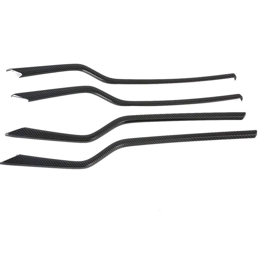 Compatible Accessories for Tesla Model S: Rearview Mirror Handle, Rear Fog Light, Rear Guard Plate, Sill Strip, and More