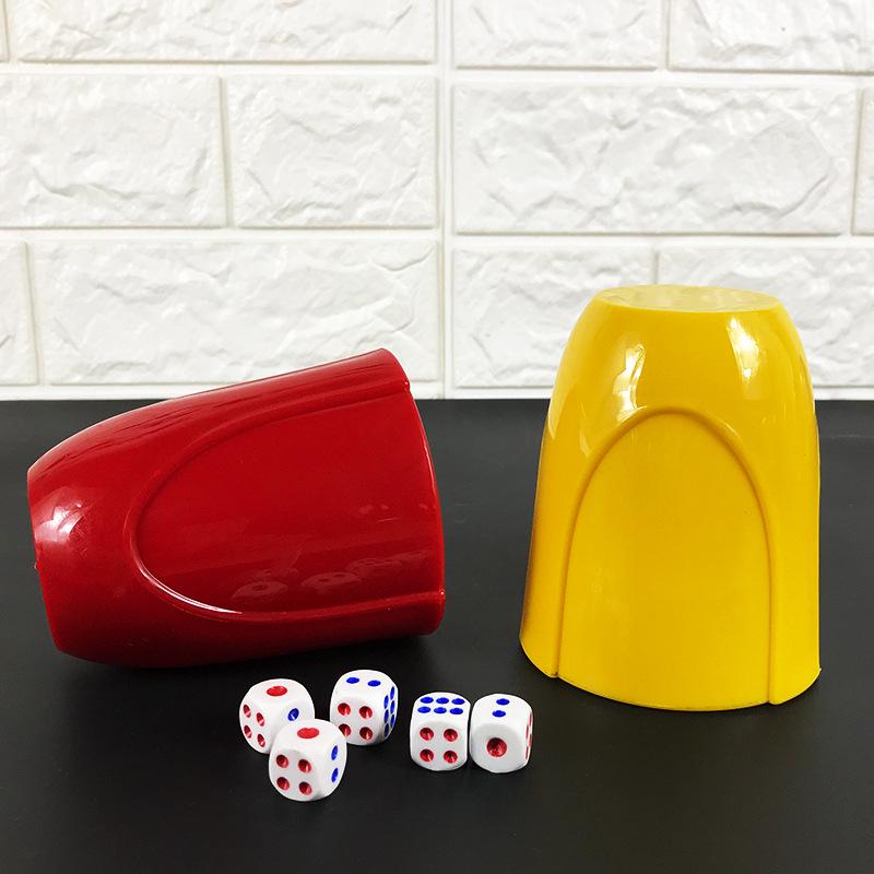 Electroplated Bullet Head Dice Cup - Drop-Resistant Nightclub/KTV Bar Sieve Cup