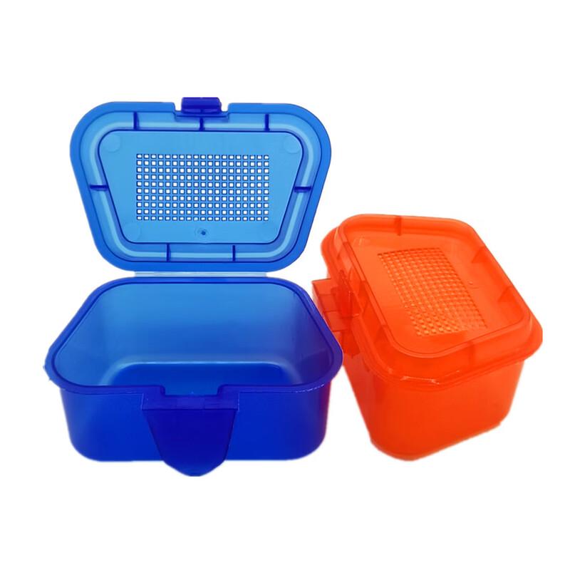 Transparent Fishing Bait Container - 7 Pack