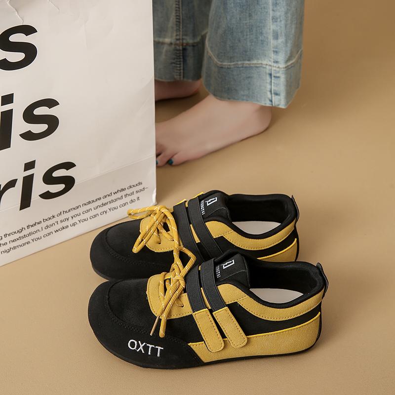 

Fashion CRLAYDK Fashion Women s Sneakers Casual Comfortable Skate Shoes Walking Hook&Loop Tennis Ladies Flat Sports Running Trainers 35