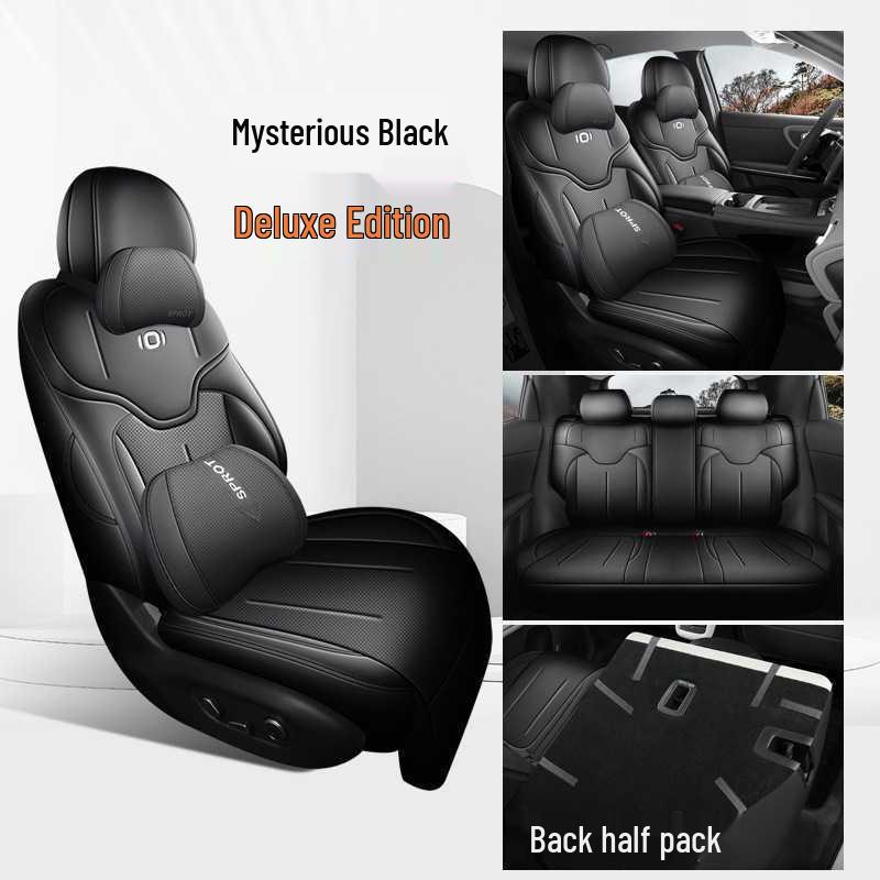 Changan Qiyuan Q05 Leather Car Seat Cushion - Fits 26 Models, All-Season, Universal Five-Seater Cover
