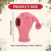 Dog Christmas Cap with Pom Cozy Pet Hat Winter Clothes for Small Dogs for Festive Family Moments