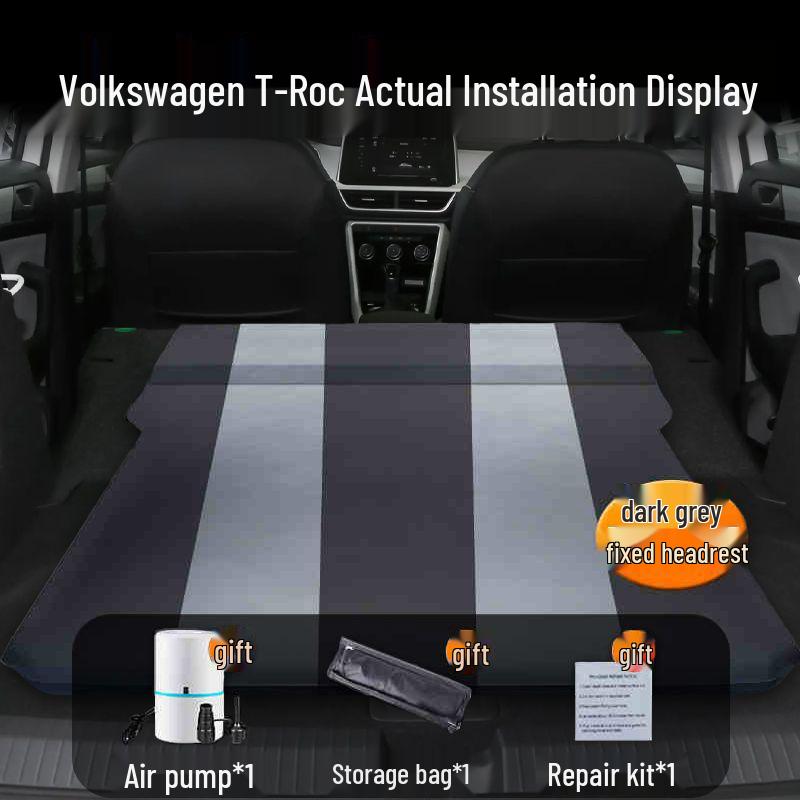 Volkswagen T-Roc Kofferraummatratze: Aufblasbares Bett für den Rücksitz eines SUVs