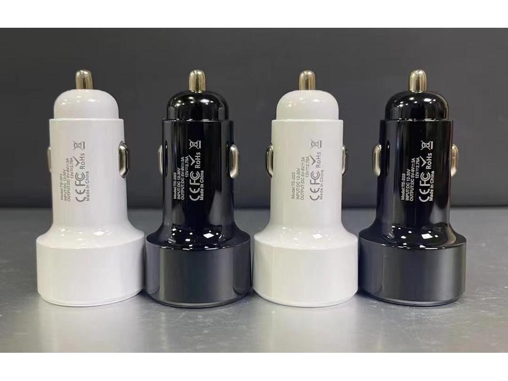 66W Smart USB Car Charger for Huawei/Oppo - Super Fast Charging Cigarette Lighter Adapter