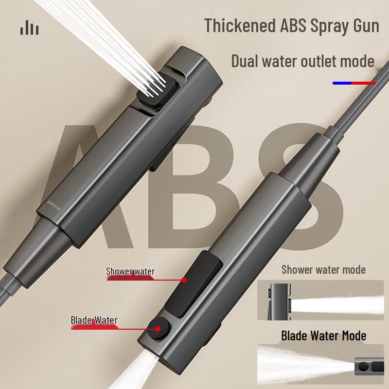 ARROW Pressurized Toilet Bidet Sprayer Set