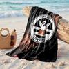 Asciugamano da Spiaggia Morbido Asciugatura Rapida Tema Swansea City?Asciugamano Asciutto Per Vacanze Estive Al Mare Nuoto