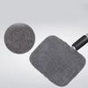 Telescopic Windshield Cleaning Tool With Aluminum Handle and Reusable Pad Cleaner Brush For Car Owners Enthusiasts