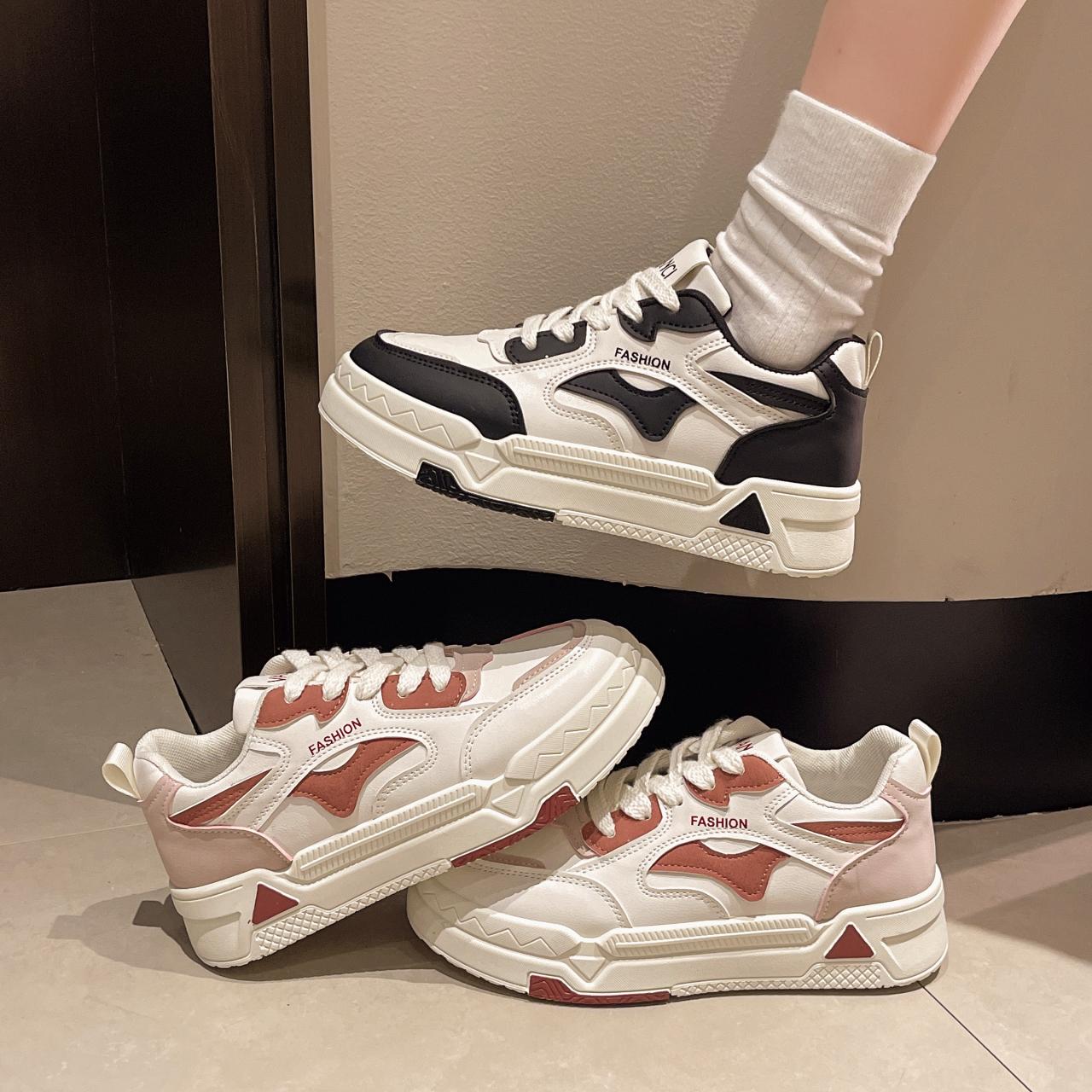 Весна ОсеньНовая мода Маленькие белые туфли Женская студенческая повседневная обувь — фото 3