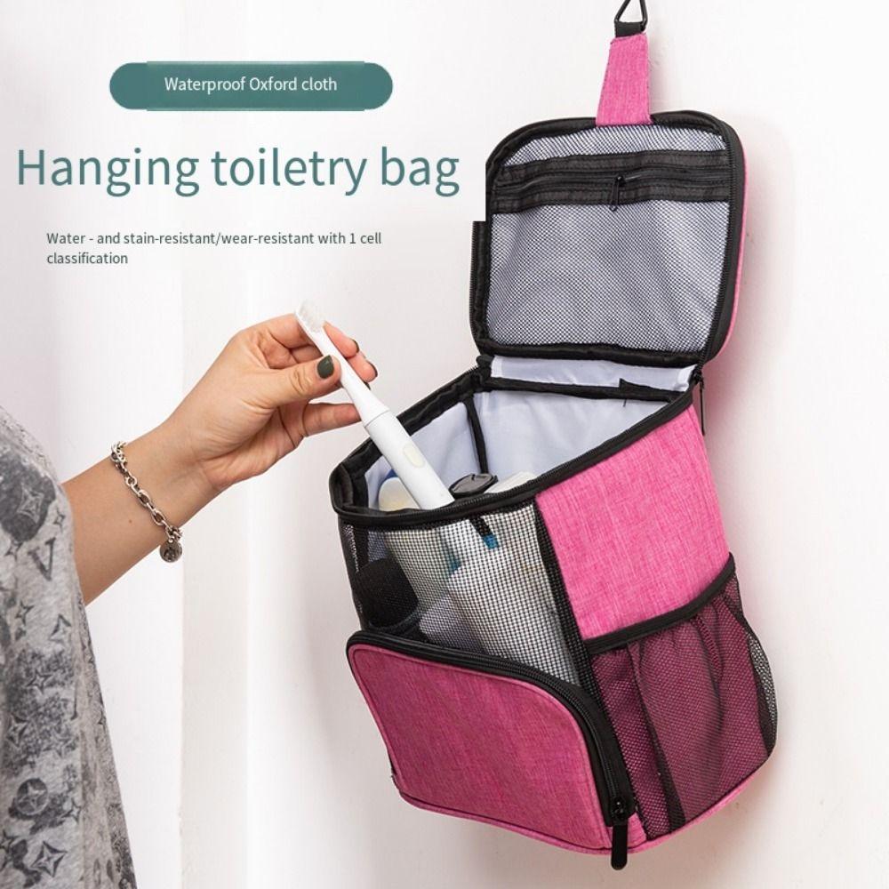 Portable Foldable Mesh Tote Quick Dry Hanging Shower Organizer Perfect Shower Bag  Gym