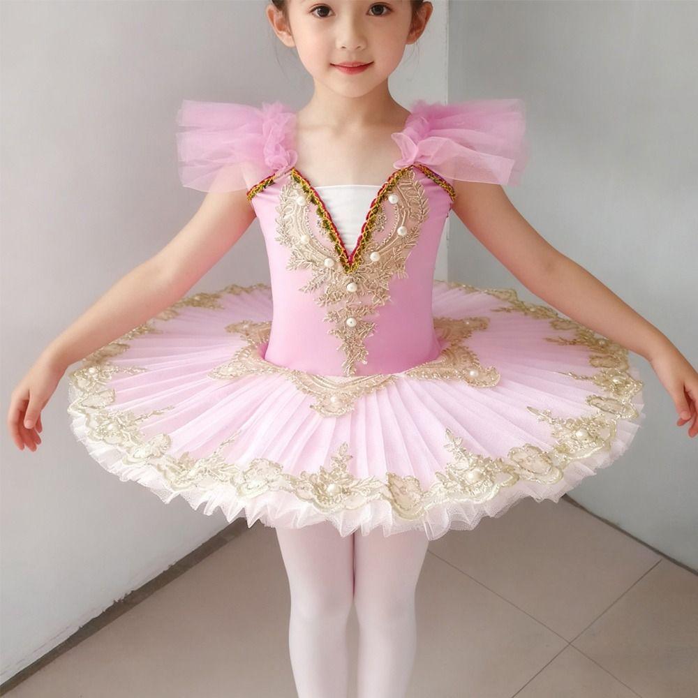 Led Light Ballet Tutu Sequin Performance Clothes Fashion Kids Ballet Dress Dance