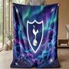 Tottenham Hotspur Theme Blanket Soft Flannel Blanket Plush Throw Blanket Cozy Sofa Bed Blanket for Home Decor