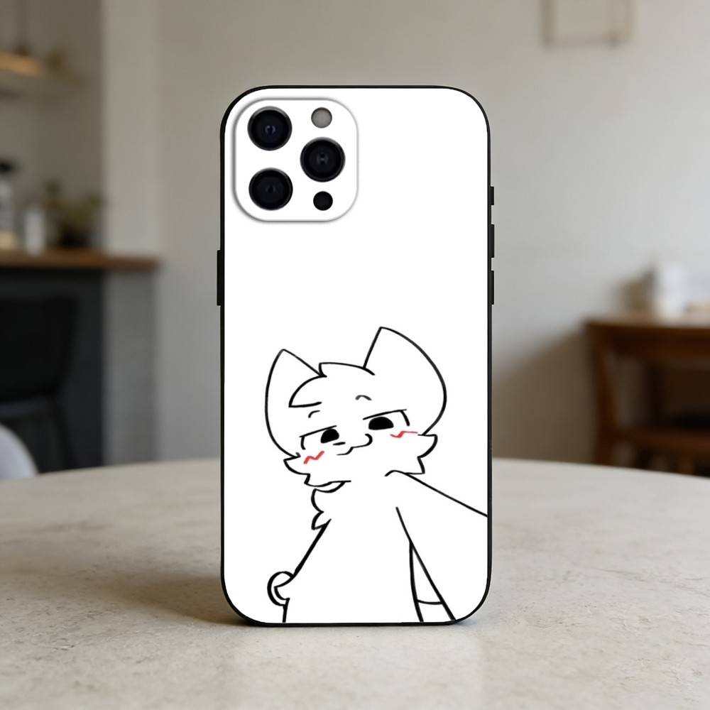 Boykisser Wallpaper Phone Case For iPhone 17,16,15,14,13,12,11 Plus,Pro Max,SE4Soft Silicone Black Cover