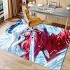 Office Carpet: Inuyasha Themed Decorative Rug for Sofa Protection Under Chairs Anime Inspire