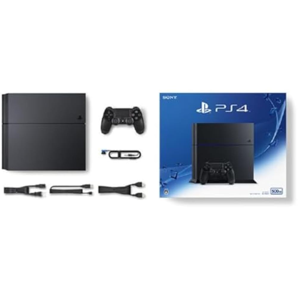 [Refurbished] PlayStation 4 Jet Black 500GB (CUH-1100AB01)