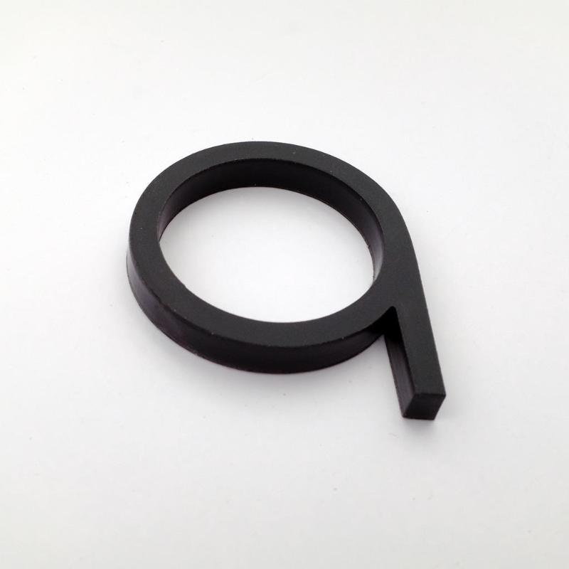 Акриловая цифровая табличка на дверь, почтовый ящик, 3D-адресная табличка, 8 см, подходит для дома, квартиры, отеля и отеля, цифровая вывеска, сделай сам 9