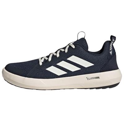 Terrex Boat Slip Resistant Abrasion Resistant Low Top Hiking Shoes Unisex Dark Blue JI3500