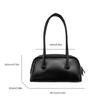 Splashproof Handbag Travel Bags for Women Solid Color Soft Leather Bag