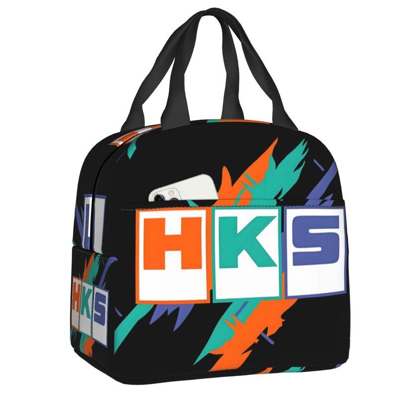 Custom H-HKSES CLK Insulated Lunch Tote Bag for Women Portable Thermal Cooler Food Lunch Box Kids School Children