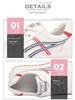 Women's Soft-Soled White Sports Shoes - Lightweight, All-Season, Casual Running & Travel Footwear for Spring & Autumn 2024