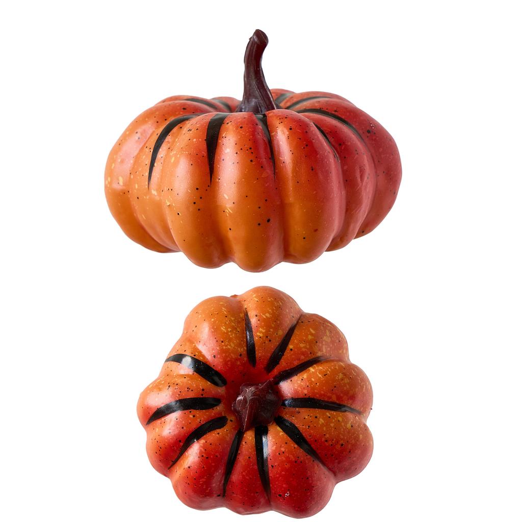 Simulated Foam Mini Pumpkin Halloween Artificial Decoration Shooting Props Fake Pumpkin Model Festive & Party Supplies