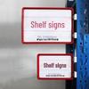 Yueyueshang Magnetic A4 Shelf Label
