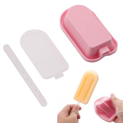Silicone Popsicle Molds Stackable Ice Cream Mold Reusable DIY Popsicle Kit for Homemade Ice Cream Popsicles