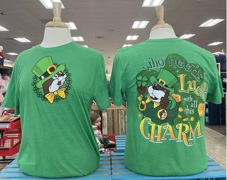 

Bucee’s Bucees 2025 Ltd St Patrick’s Day T Shirt Unisex T-Shirt S