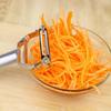 Hot 2 In 1 Stainless Steel Multifunctional Vegetable Peeler and Grater Potato Carrot Onion Shredder Fruit Home Kitchen Bar Tools