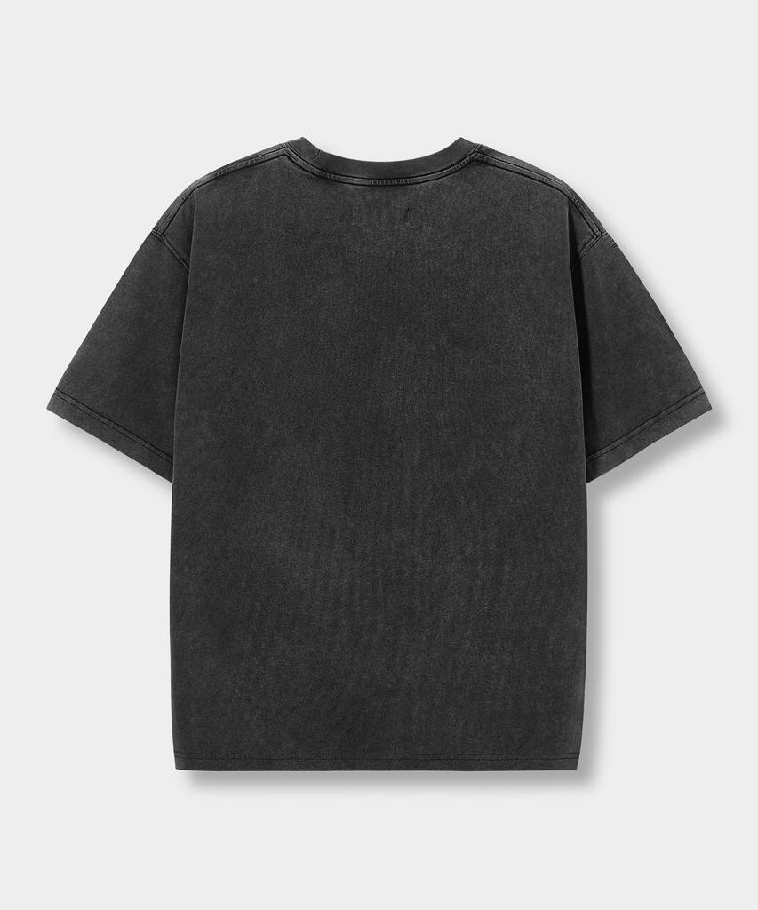 Yujen [Crop/Oversized] Réve Graphic Short Sleeve T-Shirt_3 Colors