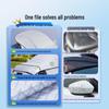 Thickened Car Sunshade Half Cover: Heat, Rain & Snow Protection for Front Windshield