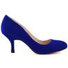 Nuove donne pompe classiche sexy dita dei piedi 6,5 cm metà Med gattino tacchi alti scarpe primavera design di marca abito nero scarpe da sposa