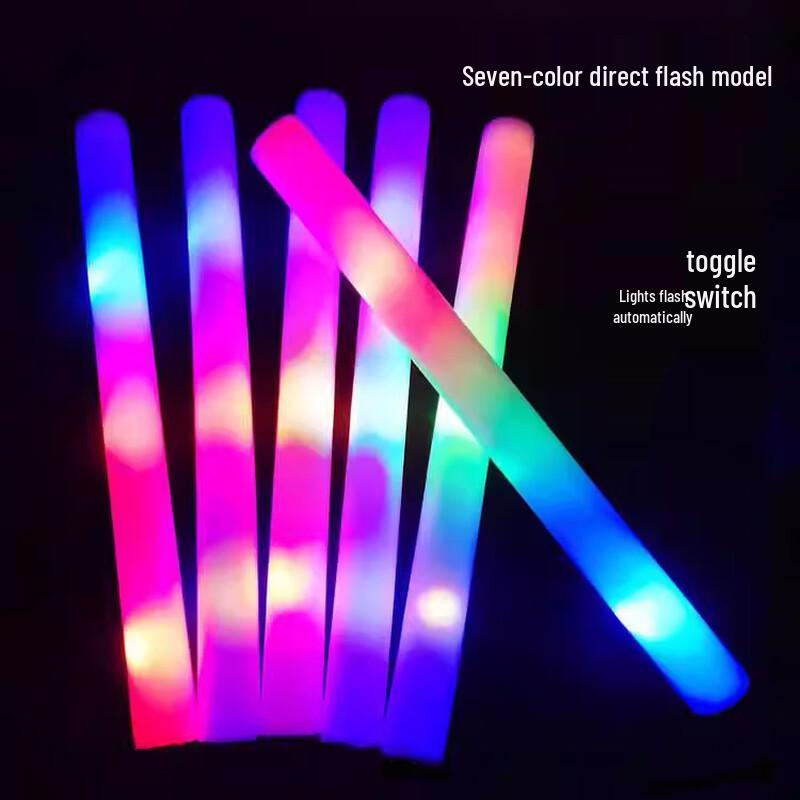 Customizable LED Foam Glow Sticks