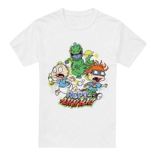 Rugrats Mens Rept-Ahhhhh! Tričko s Tommym a Chuckym