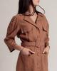 Summer Dress Sandrom 4466 42 L Camel Linen
