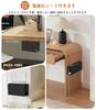 Foxeot Cable Box, Steel Tap Storage Box, Magnetic Clamp Type, Cord Organizer, Cable Storage, Wire Concealer, with Cover, Black, 32cm Length