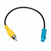 Fakra Cable 9.05 Inch Length Video Signal Transfer Fakra Backup Camera Harness Adapter